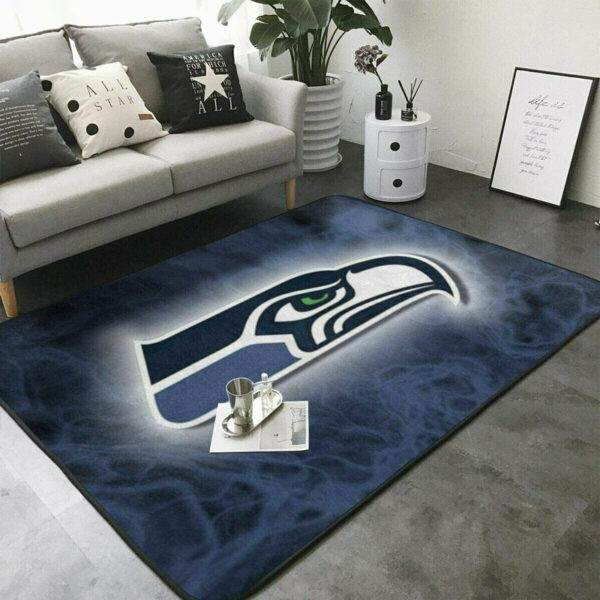 Seattle Seahawks Area Rug Bathroom Rug Floor Rug Regtangle Carpet