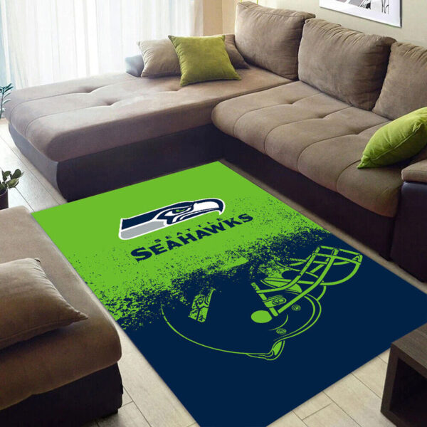Seattle Seahawks Area Rug Living Room Rug Floor Rug Regtangle Carpet