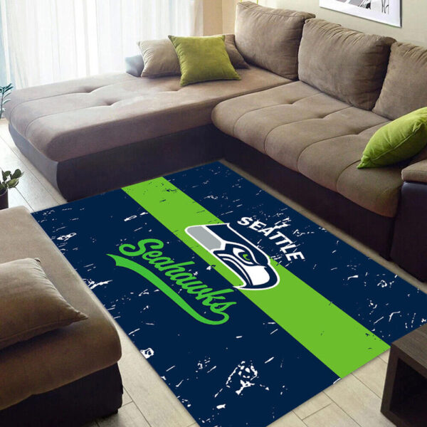 Seattle Seahawks Area Rug Living Room Rug Floor Rug Regtangle Carpet