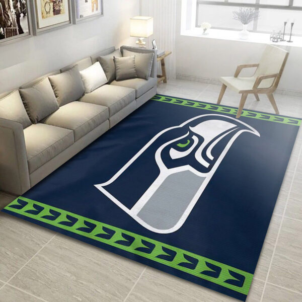 Seattle Seahawks Area Rug Living Room Rug Floor Rug Regtangle Carpet
