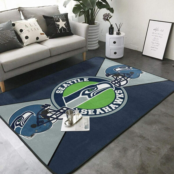 Seattle Seahawks Rug Bathroom Rug Floor Rug Regtangle Carpet