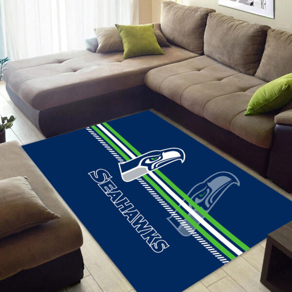 Seattle Seahawks Rug Living Room Rug Floor Rug Regtangle Carpet