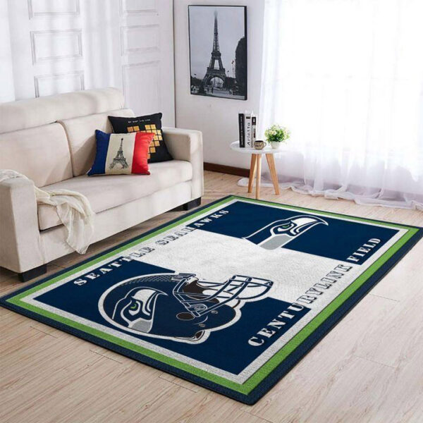 Seattle Seahawks Rug Living Room Rug Floor Rug Regtangle Carpet