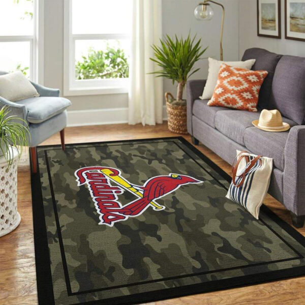 St Louis Cardinals Rug Living Room Carpet Regtangle Carpet Floor Decor