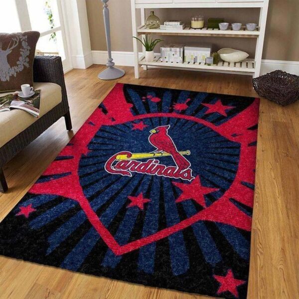 St Louis Cardinals Rug Living Room Carpet Regtangle Carpet Floor Decor