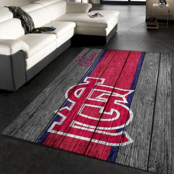 St Louis Cardinals Rug Living Room Carpet Regtangle Carpet Floor Decor