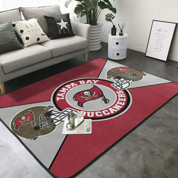 Tampa Bay Buccaneers Area Rug Living Room Rug Floor Rug Regtangle Carpet