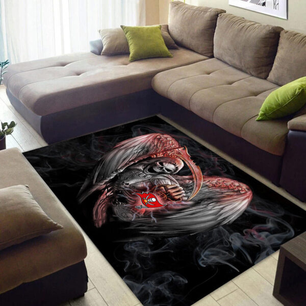Tampa Bay Buccaneers Area Rug Living Room Rug Floor Rug Regtangle Carpet
