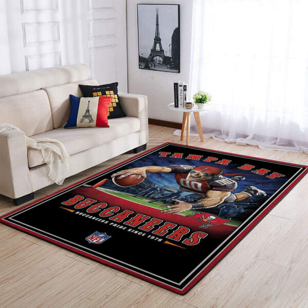 Tampa Bay Buccaneers Rugs Living Room Rug Floor Rug Regtangle Carpet