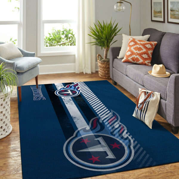 Tennessee Titans Area Rug Bathroom Rug Floor Rug Regtangle Carpet