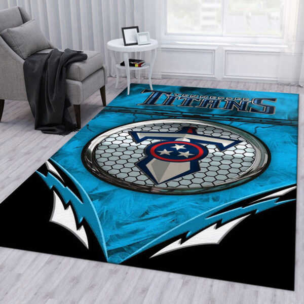 Tennessee Titans Area Rug Bathroom Rug Floor Rug Regtangle Carpet