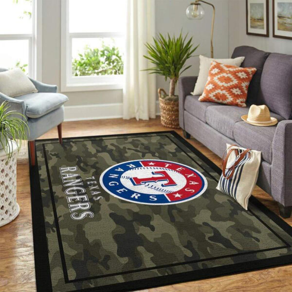 Texas Rangers Rug Living Room Carpet Regtangle Carpet Floor Decor