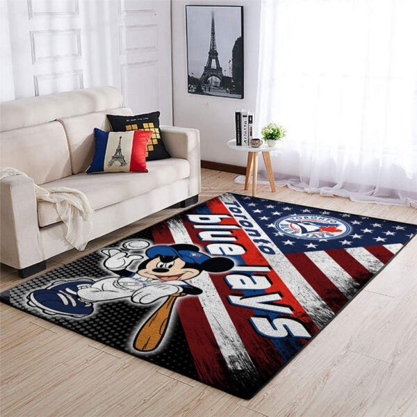 Toronto Blue Jays Rug Living Room Carpet Regtangle Carpet Floor Decor