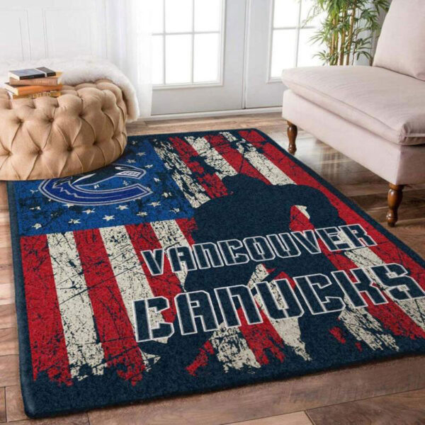 Vancouver Canucks Rug Living Room Carpet Regtangle Carpet Floor Decor