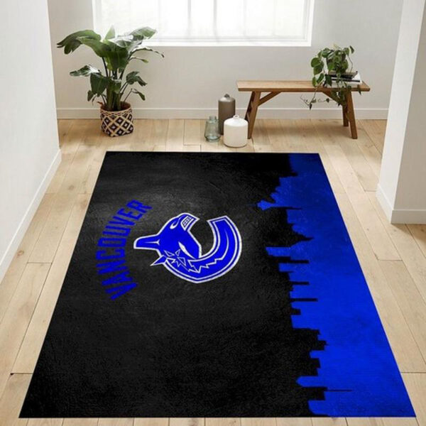 Vancouver Canucks Rug Living Room Carpet Regtangle Carpet Floor Decor
