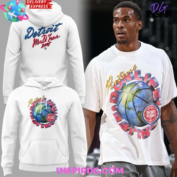 Pistons x Big Sean Detroit World Tour Special Edition Hoodie