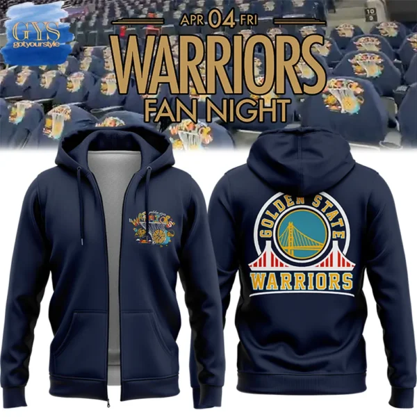 Golden State Warriors Fan Night Limited Edition Zip Hoodie