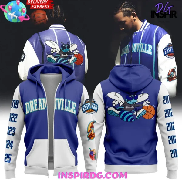 Charlotte Hornets Dreamville Special Edition Hoodie - Image 4