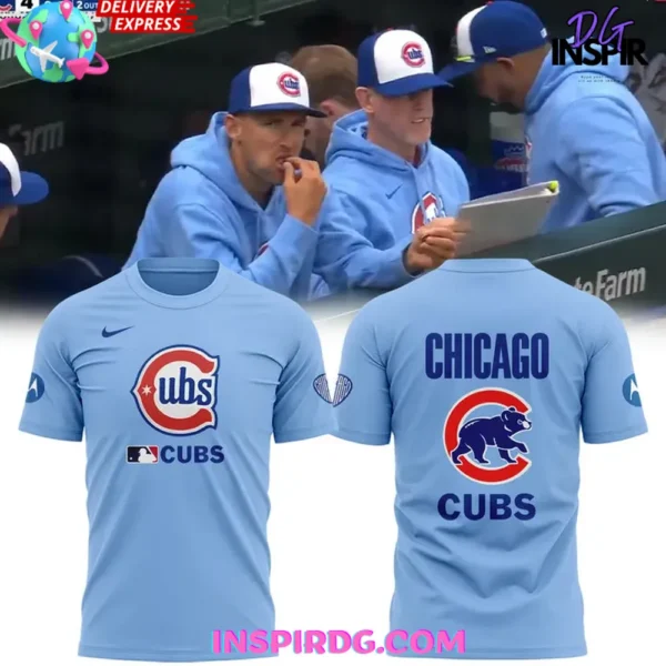 Chicago Cubs Light Blue 2nd Alternate Special T-Shirt