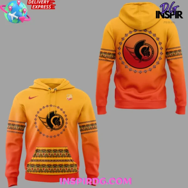 Ottawa Senators x Indigenous Canada Heritage 2025 Hoodie - Image 2