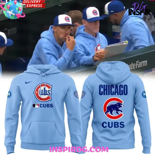 Chicago Cubs Light Blue 2nd Alternate Special Hoodie