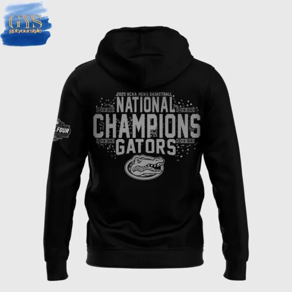 Florida Gators Basketball NATIONAL CHAMPIONS 2025 Zip Hoodie - Image 2