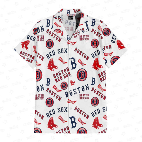 Boston Red Sox Emblem Odyssey Aloha Hawaiian Shirt for Men And Women