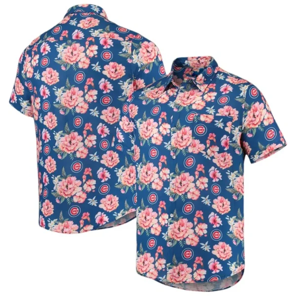 Chicago Cubs Floral Fiesta Aloha Hawaiian Shirt for Men And Women
