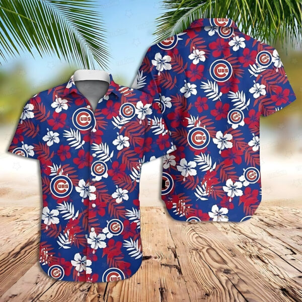 Chicago Cubs Floral Tropics Aloha Hawaiian Shirt for Men And Women