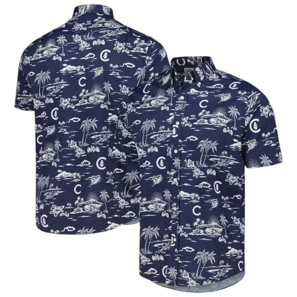 Chicago Cubs Island Escape Aloha Hawaiian Shirt for Men And Women