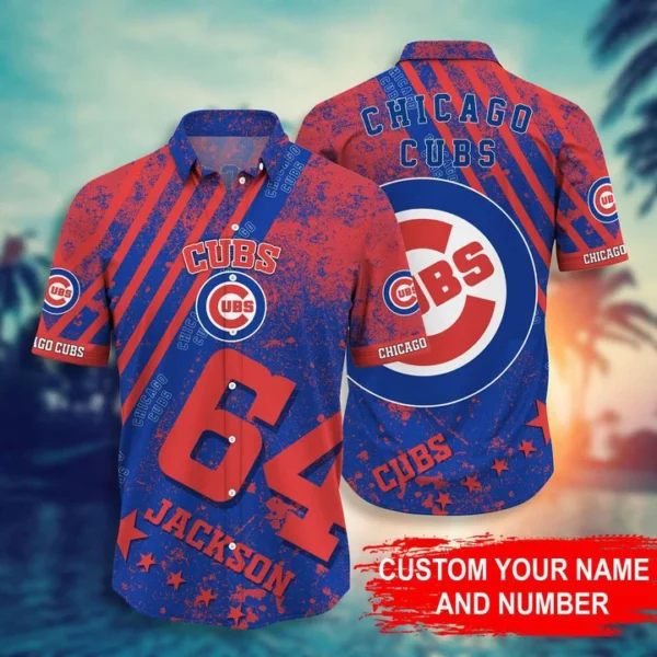 Chicago Cubs Personalized Champion Aloha Hawaiian Shirt for Men And Women