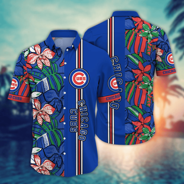Chicago Cubs Tropical Jungle Aloha Hawaiian Shirt for Men And Women