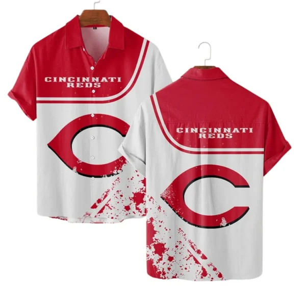 Cincinnati Reds Bold Legacy Aloha Hawaiian Shirt for Men And Women