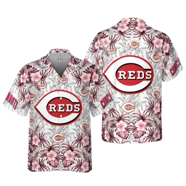 Cincinnati Reds Hibiscus Bloom Aloha Hawaiian Shirt for Men And Women