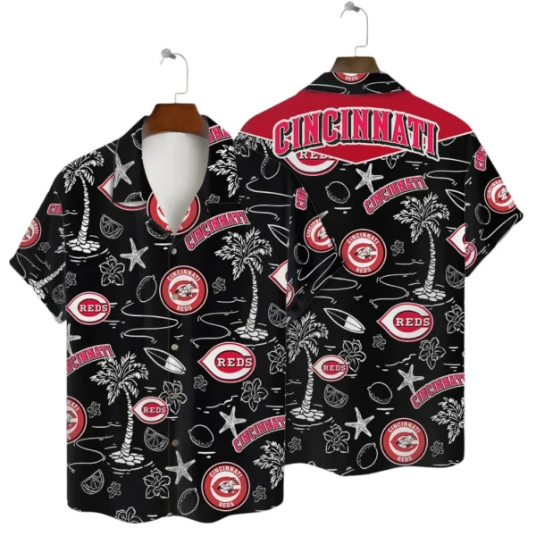 Cincinnati Reds Island Icons Aloha Hawaiian Shirt for Men And Women