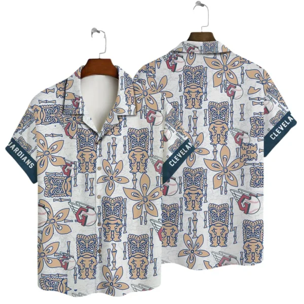 Cleveland Guardians Tiki Aloha Aloha Hawaiian Shirt for Men And Women