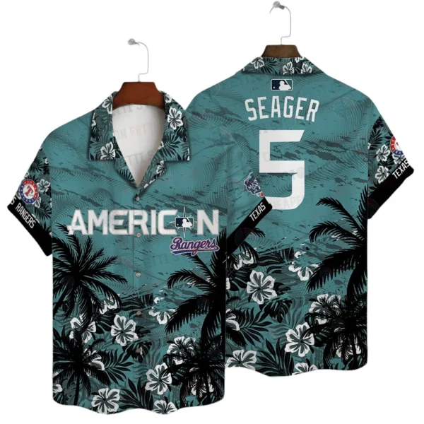 Corey Seager Texas Rangers Aloha Hawaiian Shirt for Men And Women