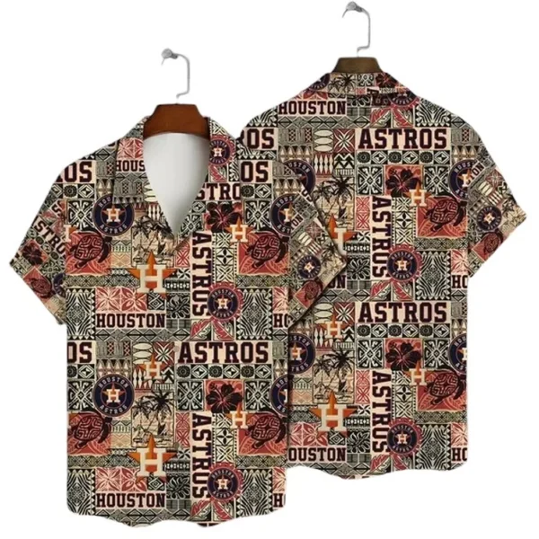 Houston Astros Desert Vibes Aloha Hawaiian Shirt for Men And Women