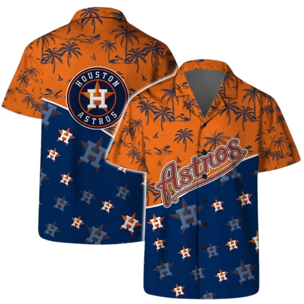 Houston Astros Palm Coast Aloha Hawaiian Shirt for Men And Women