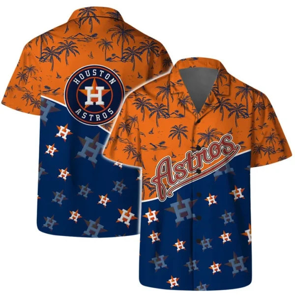 Houston Astros PalmsAnd Stars Island Vibe Aloha Hawaiian Shirt for Men And Women