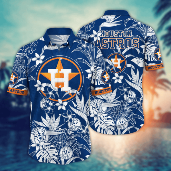 Houston Astros Tropical Bloom Aloha Hawaiian Shirt for Men And Women