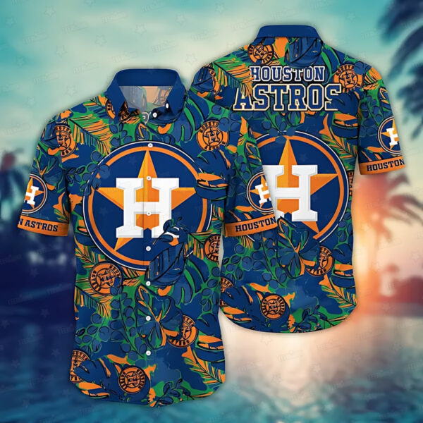 Houston Astros Tropical Jungle Aloha Hawaiian Shirt for Men And Women