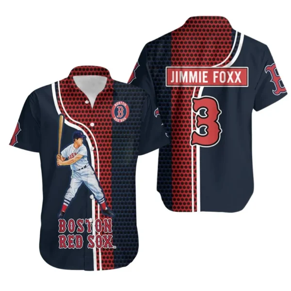 Jimmie Foxx Boston Red Sox Vintage Aloha Hawaiian Shirt for Men And Women