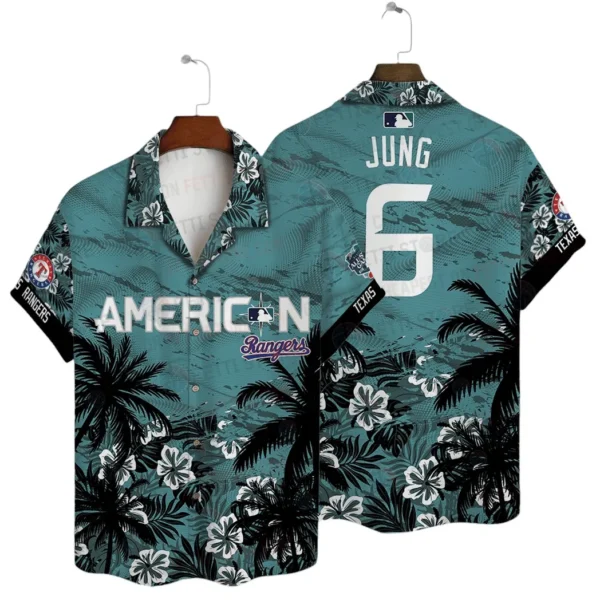 Josh Jung Texas Rangers Aloha Hawaiian Shirt for Men And Women
