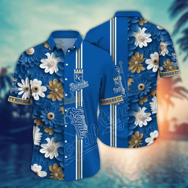 Kansas City Royals Floral Splendor Aloha Hawaiian Shirt for Men And Women