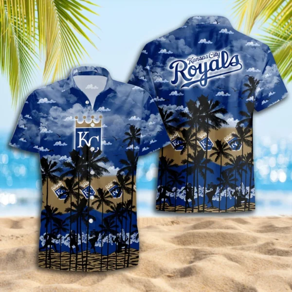 Kansas City Royals Palm Beach Aloha Hawaiian Shirt for Men And Women