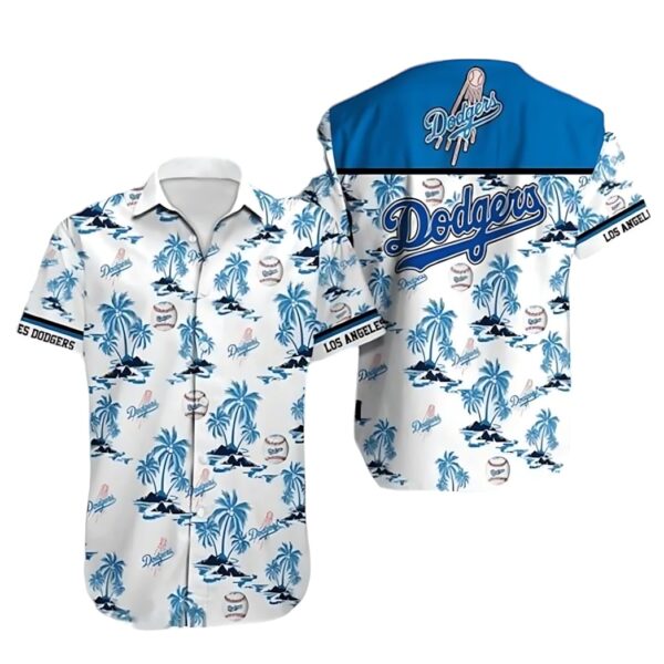 Los Angeles Dodgers Island Vibes Aloha Hawaiian Shirt for Men And Women