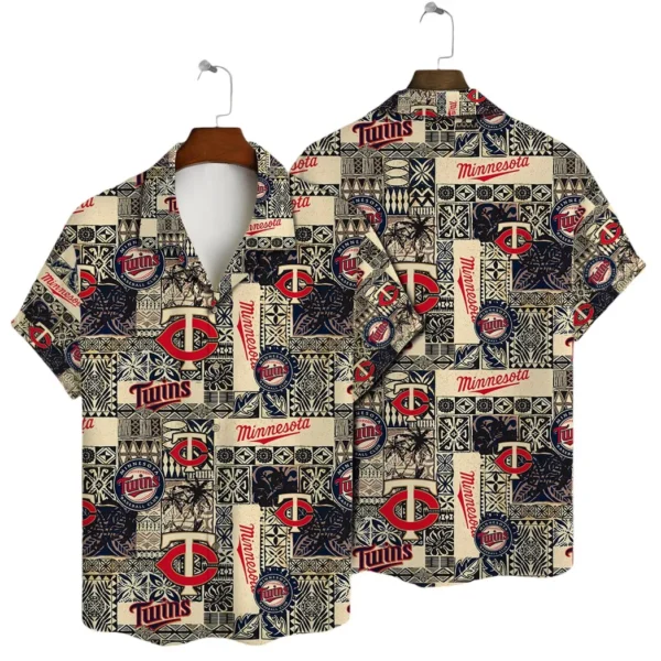 Minnesota Twins Island Breeze Aloha Hawaiian Shirt for Men And Women
