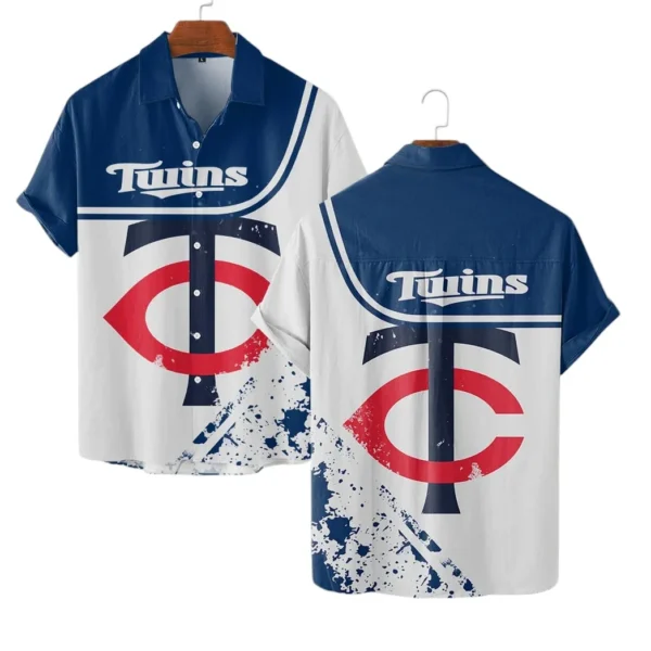 Minnesota Twins Ocean Breeze Aloha Hawaiian Shirt for Men And Women