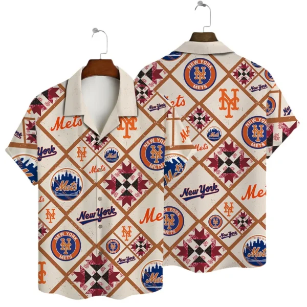 New York Mets Tropical All-Star Aloha Hawaiian Shirt for Men And Women